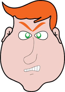Foundation Level (Week 2) 21 clipart angry man orange hair 512x512 cf67 Copy