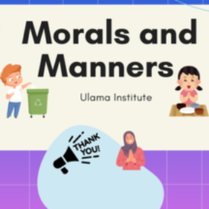 Group logo of Morals & Manners
